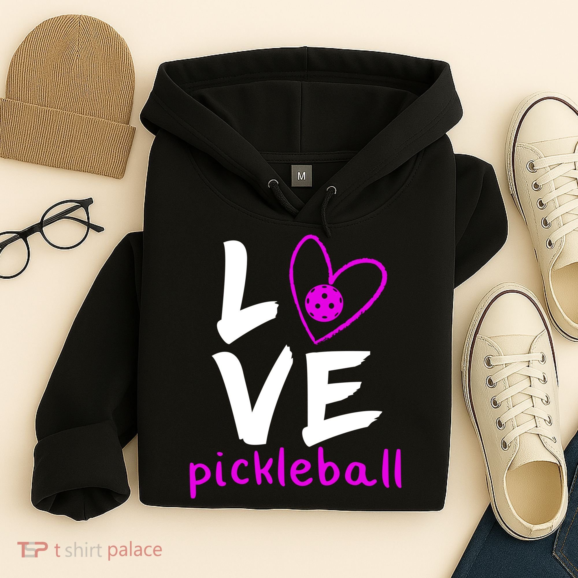 Love Pickleball Hoodie