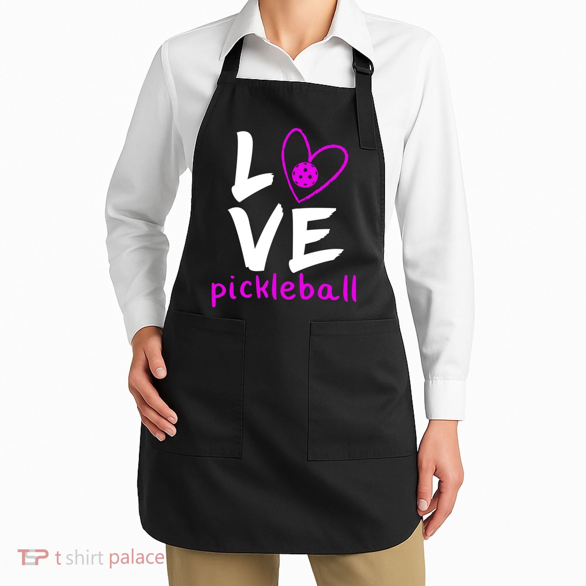 Love Pickleball Apron
