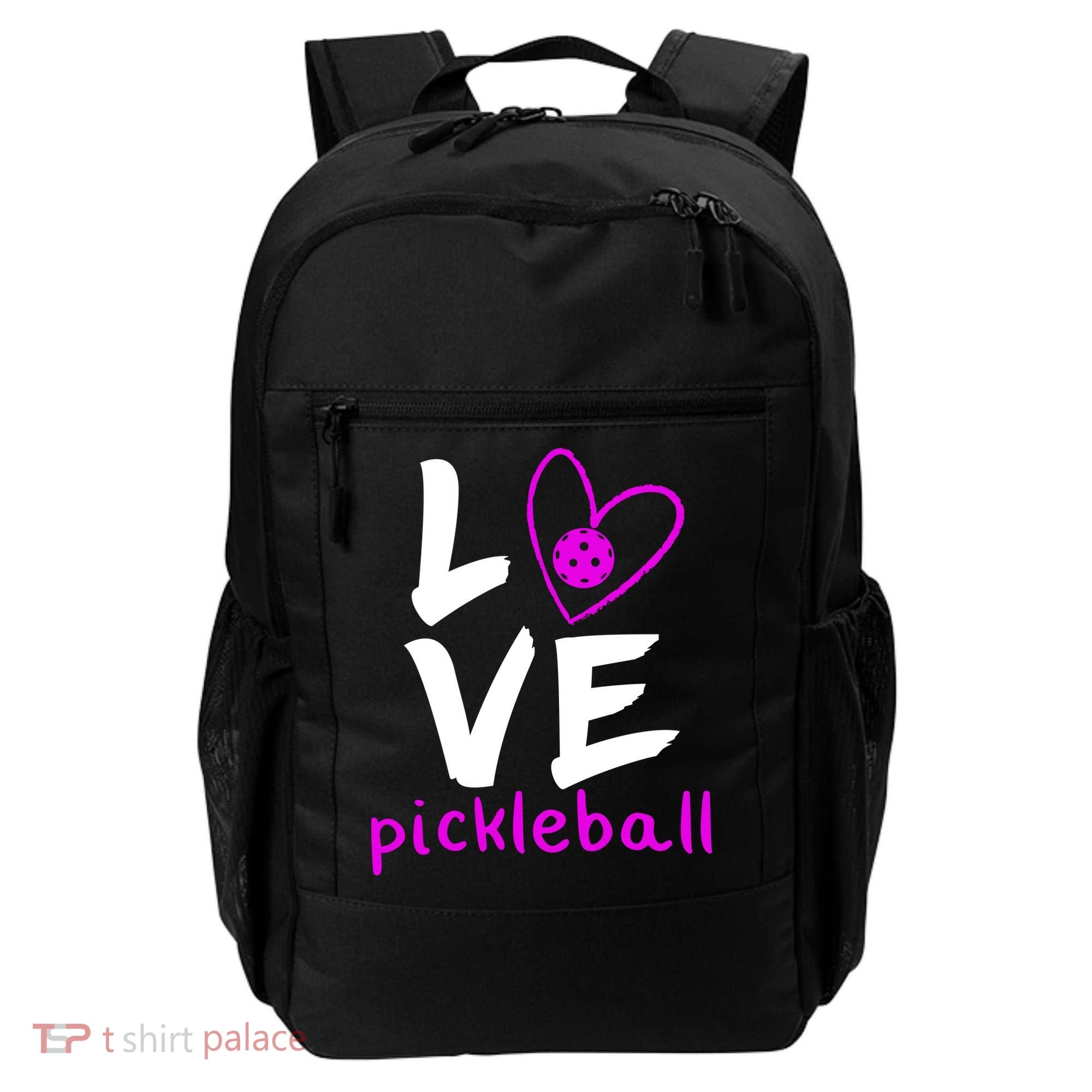 Love Pickleball Backpack