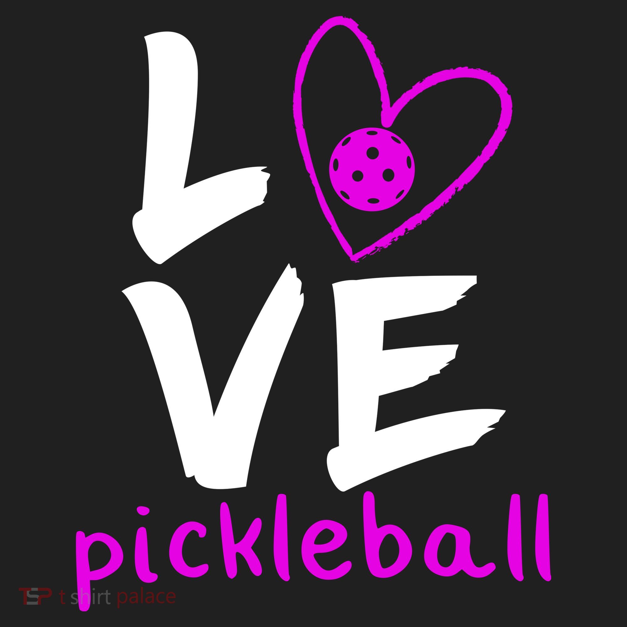 Love Pickleball Golf Towel