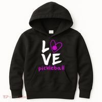 Love Pickleball Kids Hoodie thumb 0