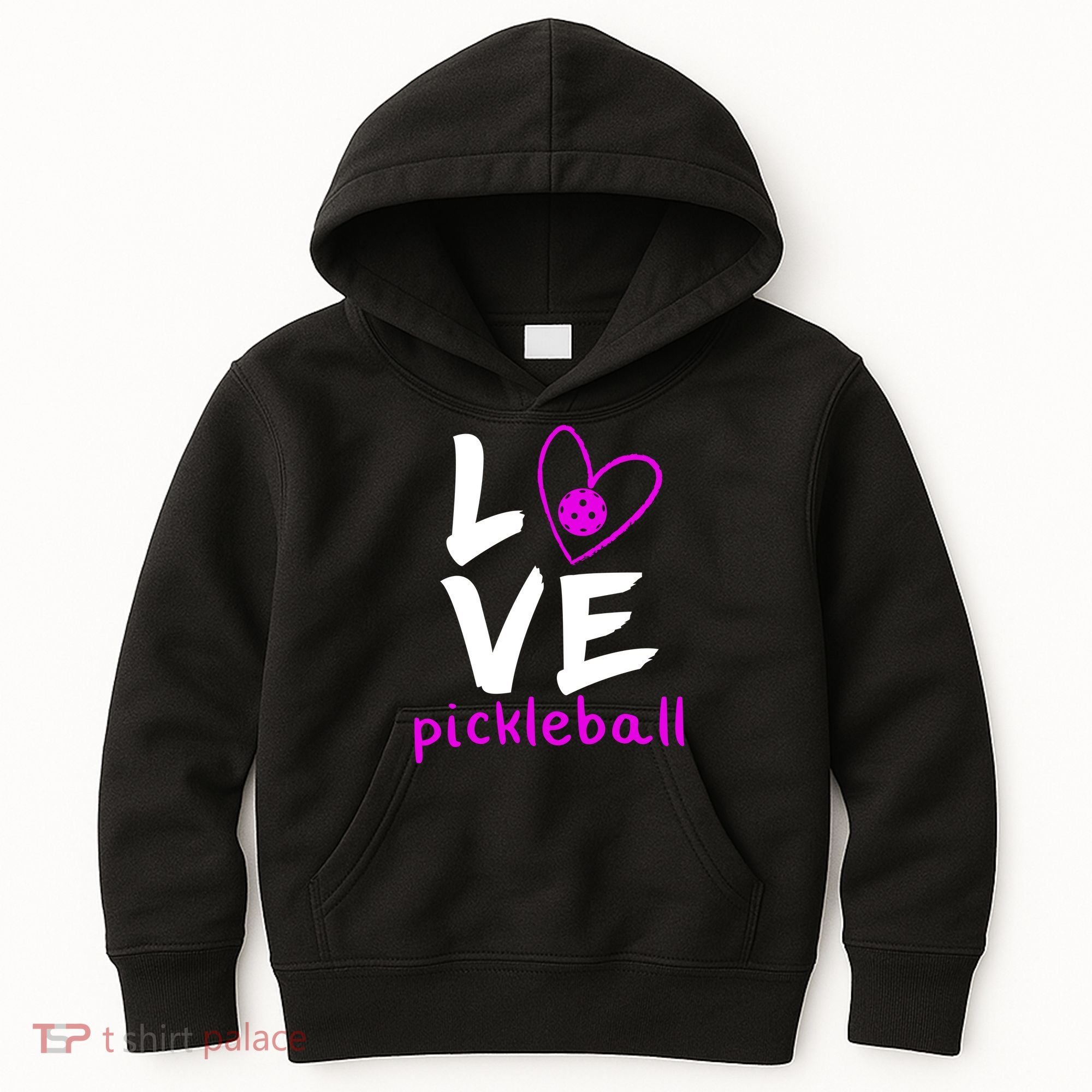 Love Pickleball Kids Hoodie