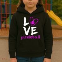 Love Pickleball Kids Hoodie thumb 3