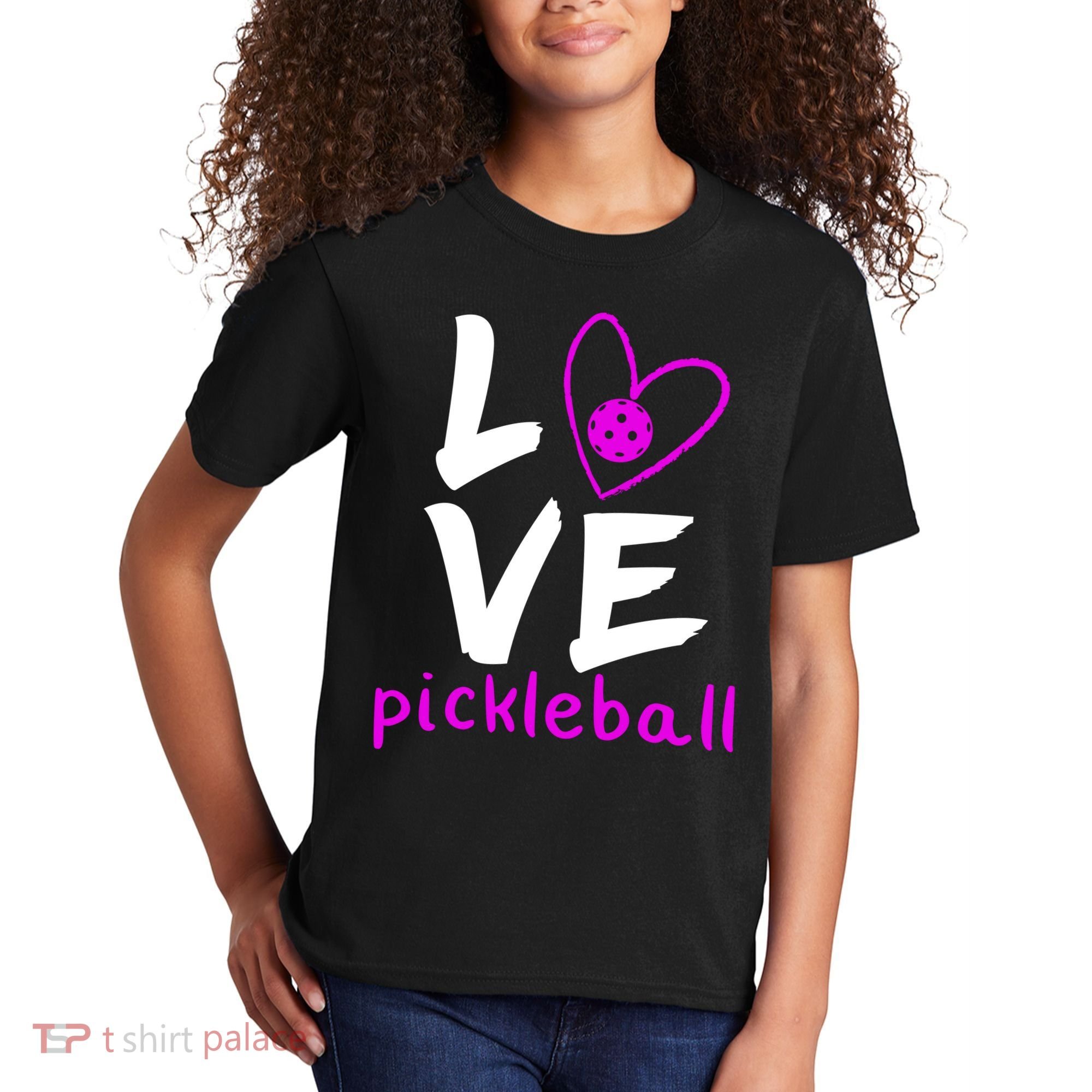 Love Pickleball Kids T-Shirt