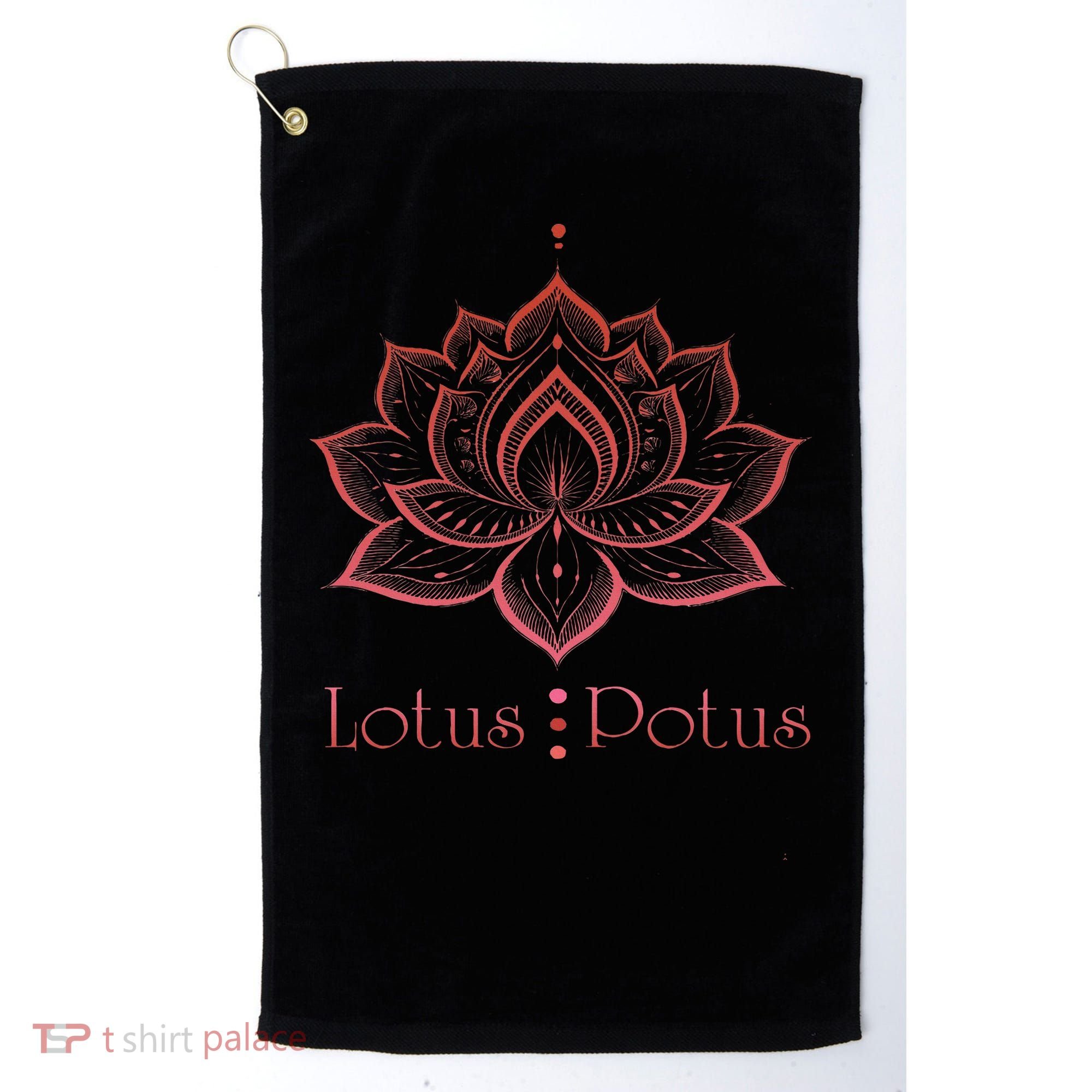 Lotus Potus Lotus For Potus Golf Towel