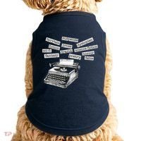 Literature Poetry Lover Gift Doggie Tank thumb 0