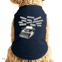 Literature Poetry Lover Gift Doggie Tank thumb 0