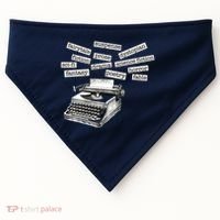 Literature Poetry Lover Gift USA-Made Doggie Bandana thumb 0