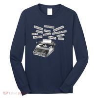 Literature Poetry Lover Gift Long Sleeve Shirt thumb 0