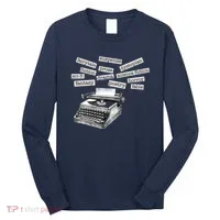 Literature Poetry Lover Gift Long Sleeve Shirt thumb 0