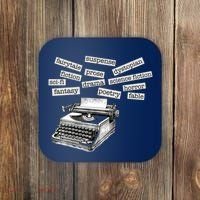 Literature Poetry Lover Gift Coaster thumb 0