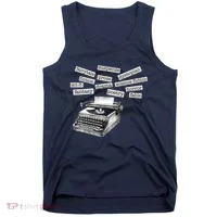 Literature Poetry Lover Gift Tank Top thumb 0