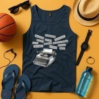 Literature Poetry Lover Gift Tank Top thumb 4