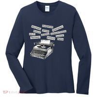 Literature Poetry Lover Gift Women's Long Sleeve Shirt thumb 0