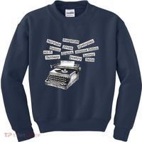 Literature Poetry Lover Gift Kids Sweatshirt thumb 0
