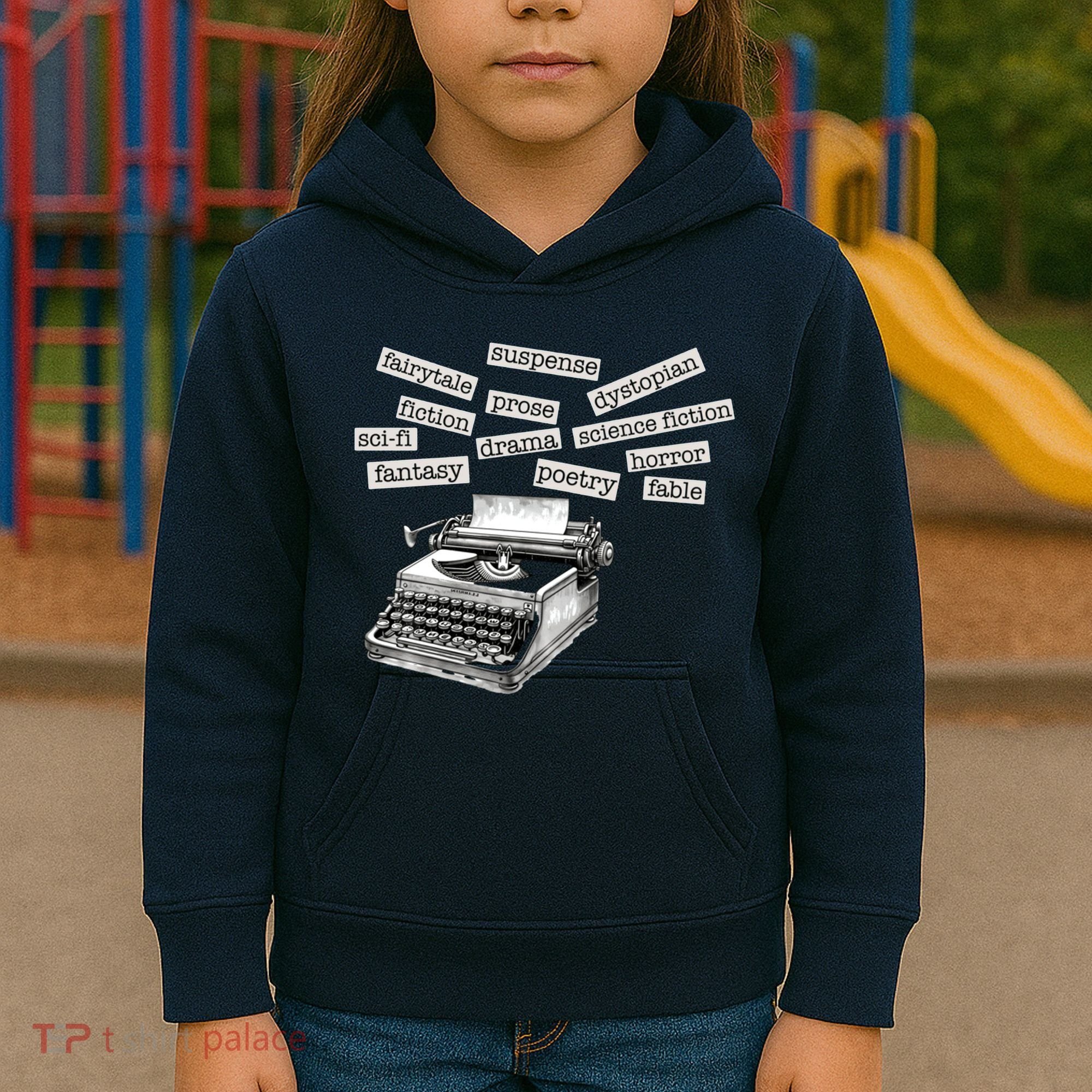 Literature Poetry Lover Gift Kids Hoodie