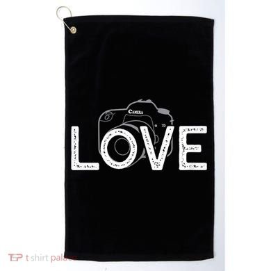 Love Photography Golf Towel