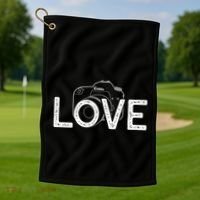 Love Photography Golf Towel thumb 1