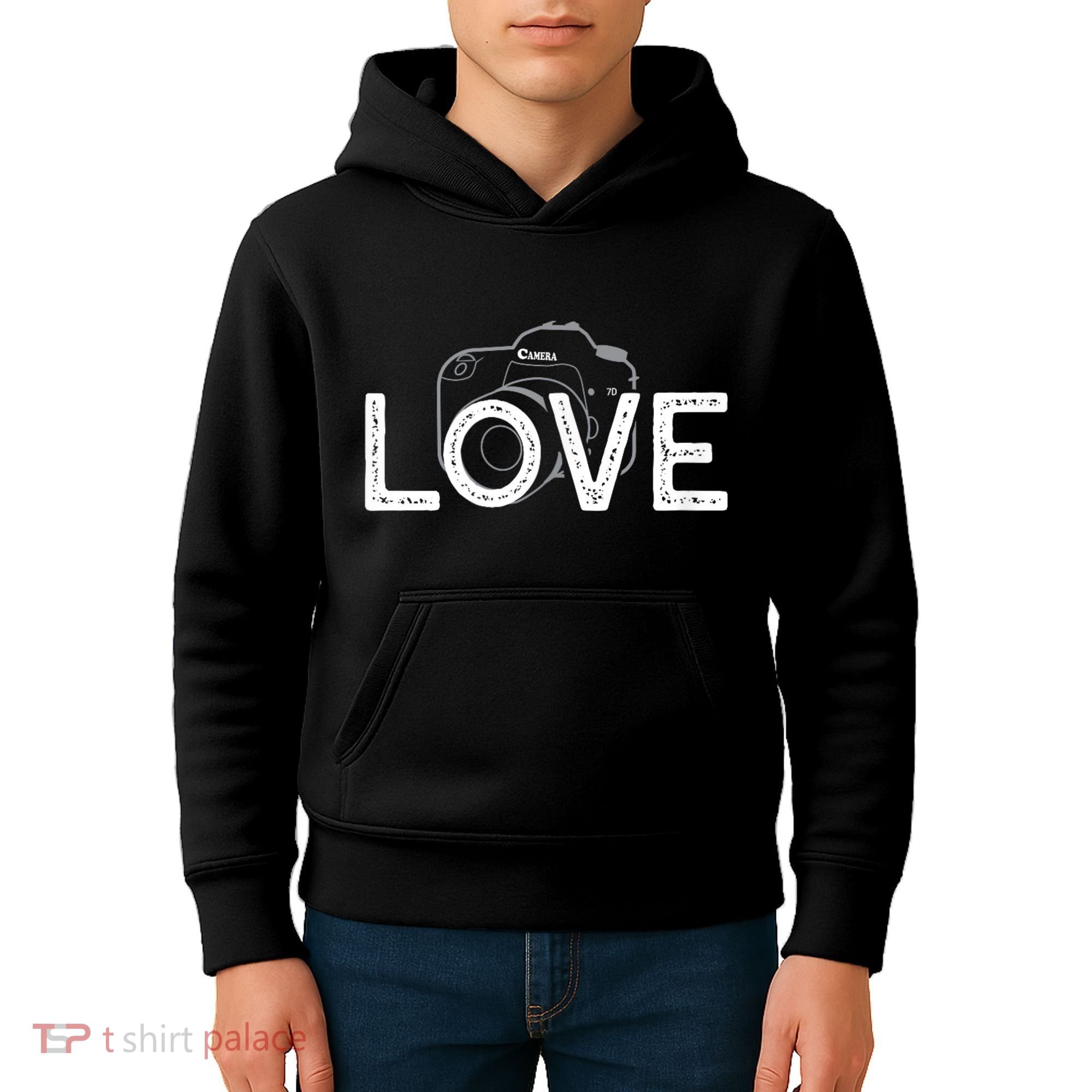 Love Photography Kids Hoodie