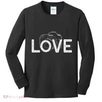 Love Photography Kids Long Sleeve Shirt thumb 0