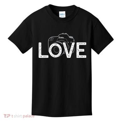 Love Photography Kids T-Shirt