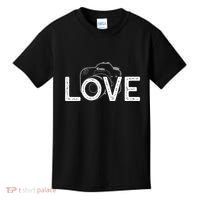 Love Photography Kids T-Shirt thumb 0