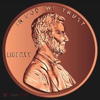 Lincoln Penny Coaster thumb 2