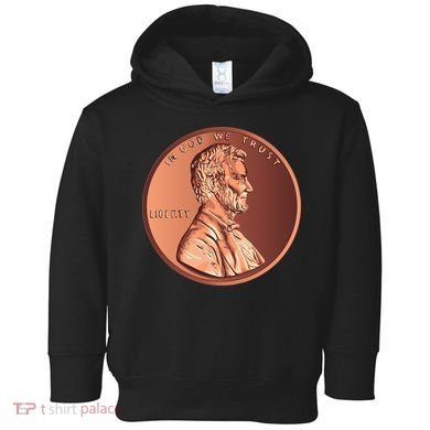 Lincoln Penny Toddler Hoodie