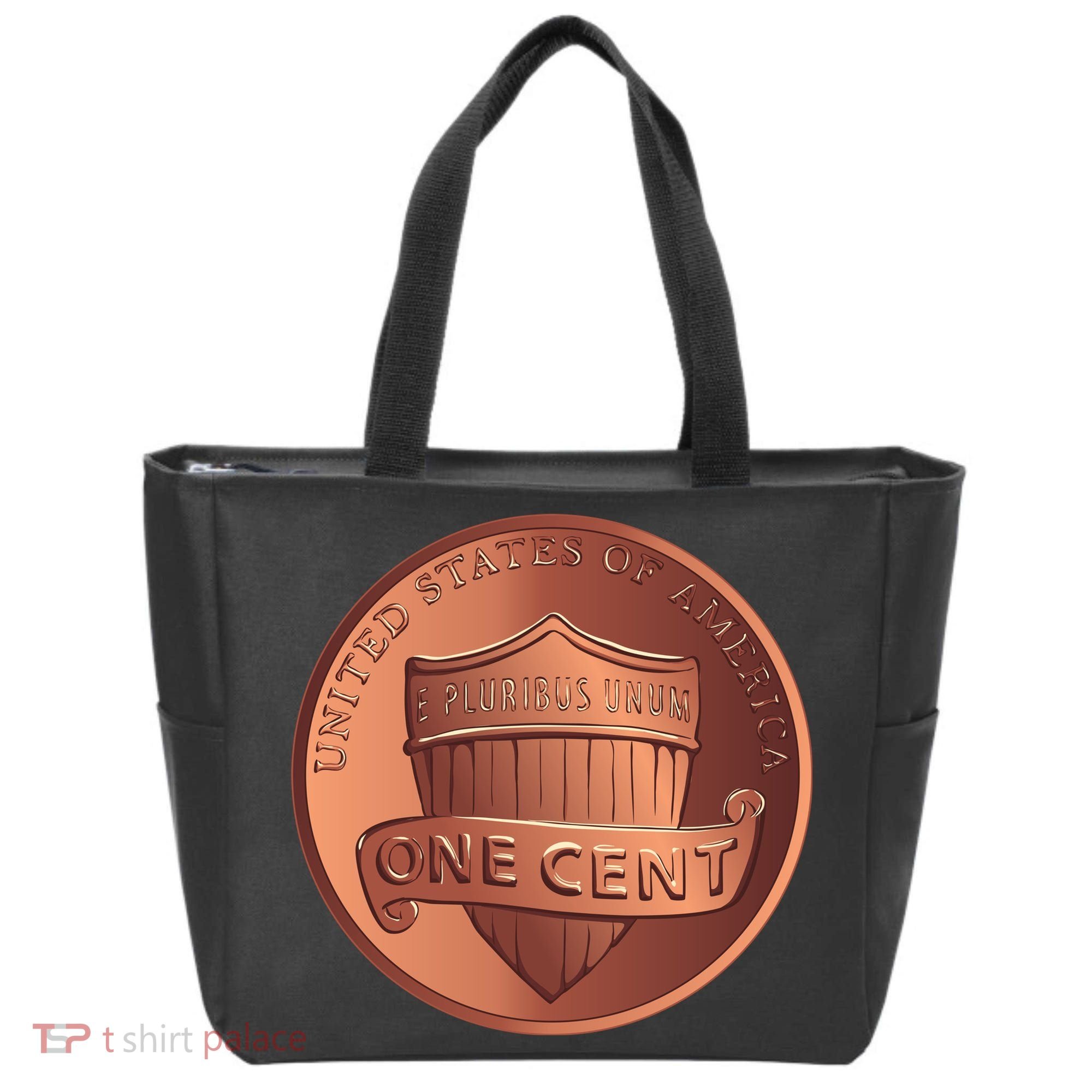 Lincoln Penny Tote Bag