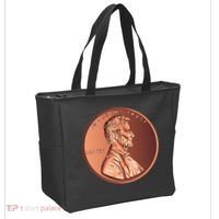 Lincoln Penny Tote Bag thumb 2