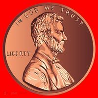 Lincoln Penny Santa Hat thumb 2