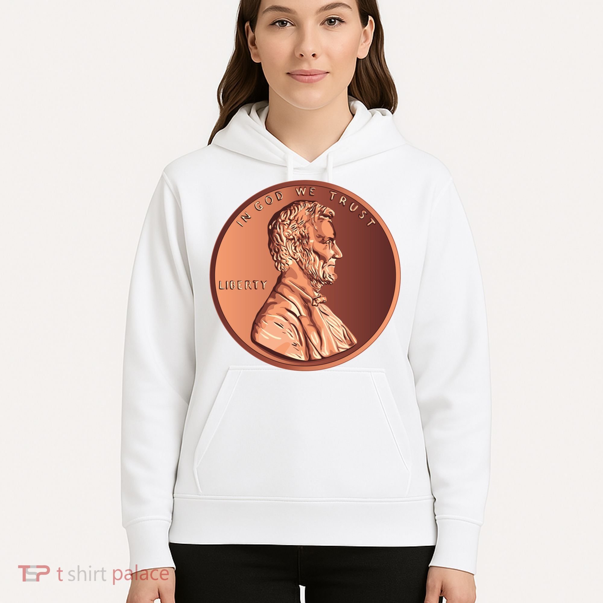 Lincoln Penny Hoodie
