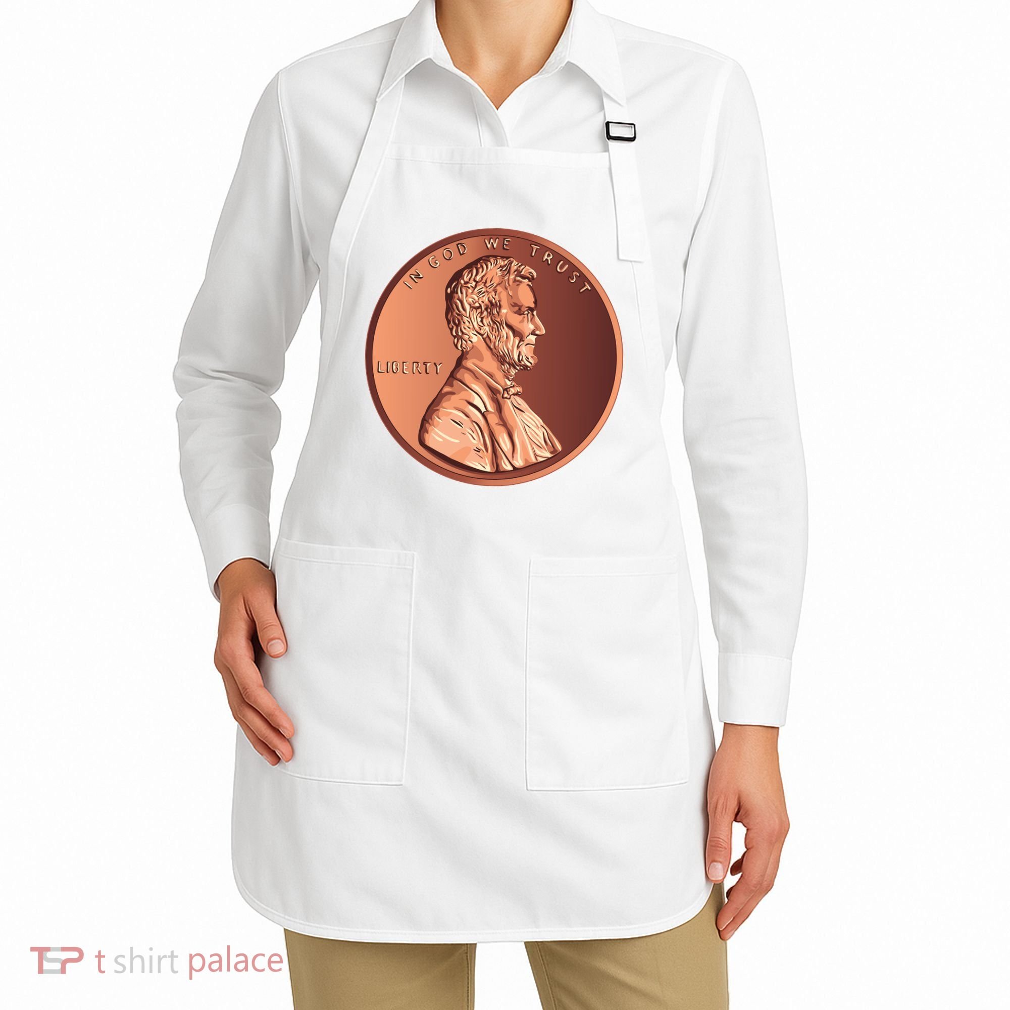 Lincoln Penny Apron