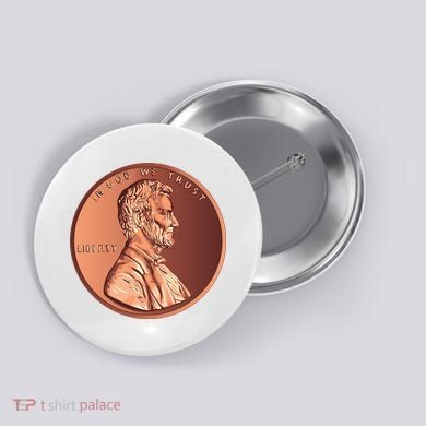 Lincoln Penny Button