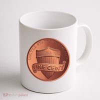 Lincoln Penny Coffee Mug thumb 1