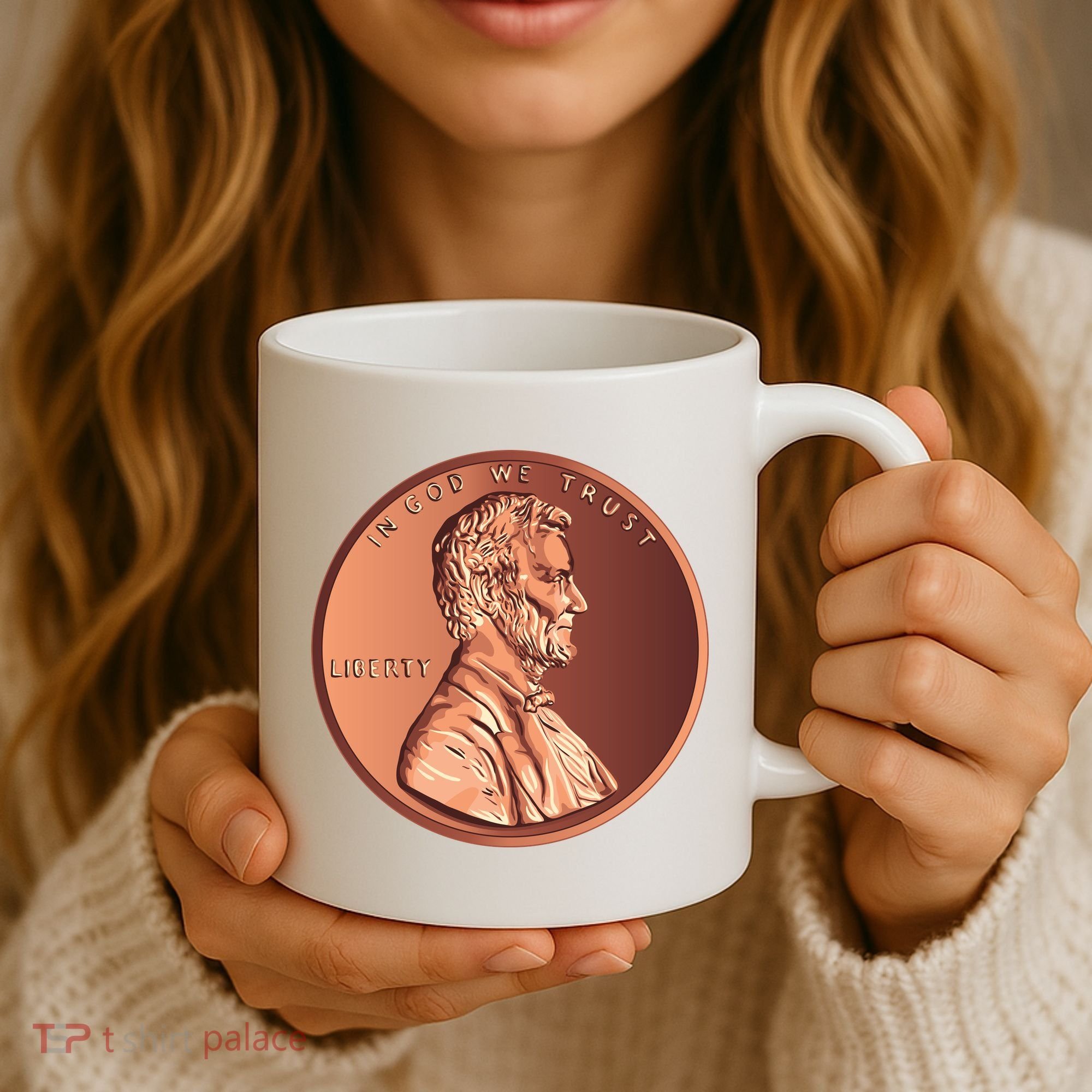 Lincoln Penny Coffee Mug