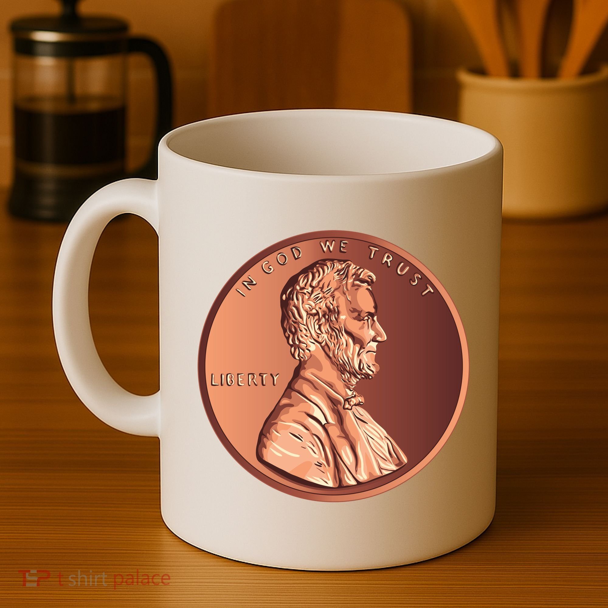 Lincoln Penny Coffee Mug
