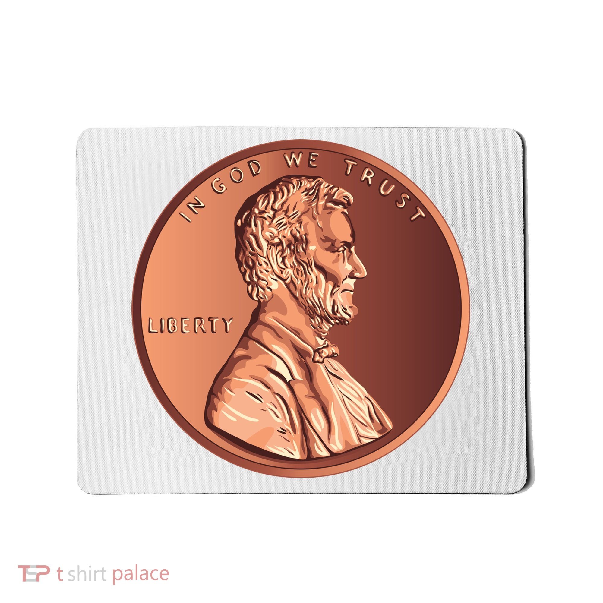 Lincoln Penny Mousepad