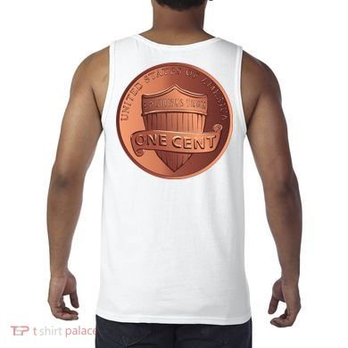 Lincoln Penny Tank Top back
