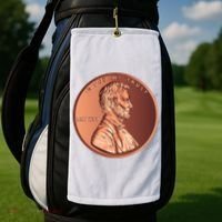 Lincoln Penny Golf Towel thumb 3