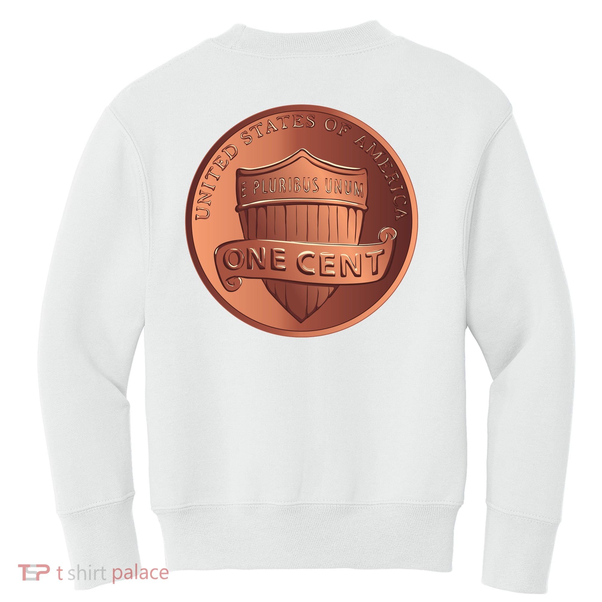Lincoln Penny Kids Sweatshirt