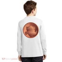 Lincoln Penny Kids Long Sleeve Shirt thumb 1