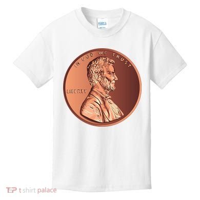 Lincoln Penny Kids T-Shirt