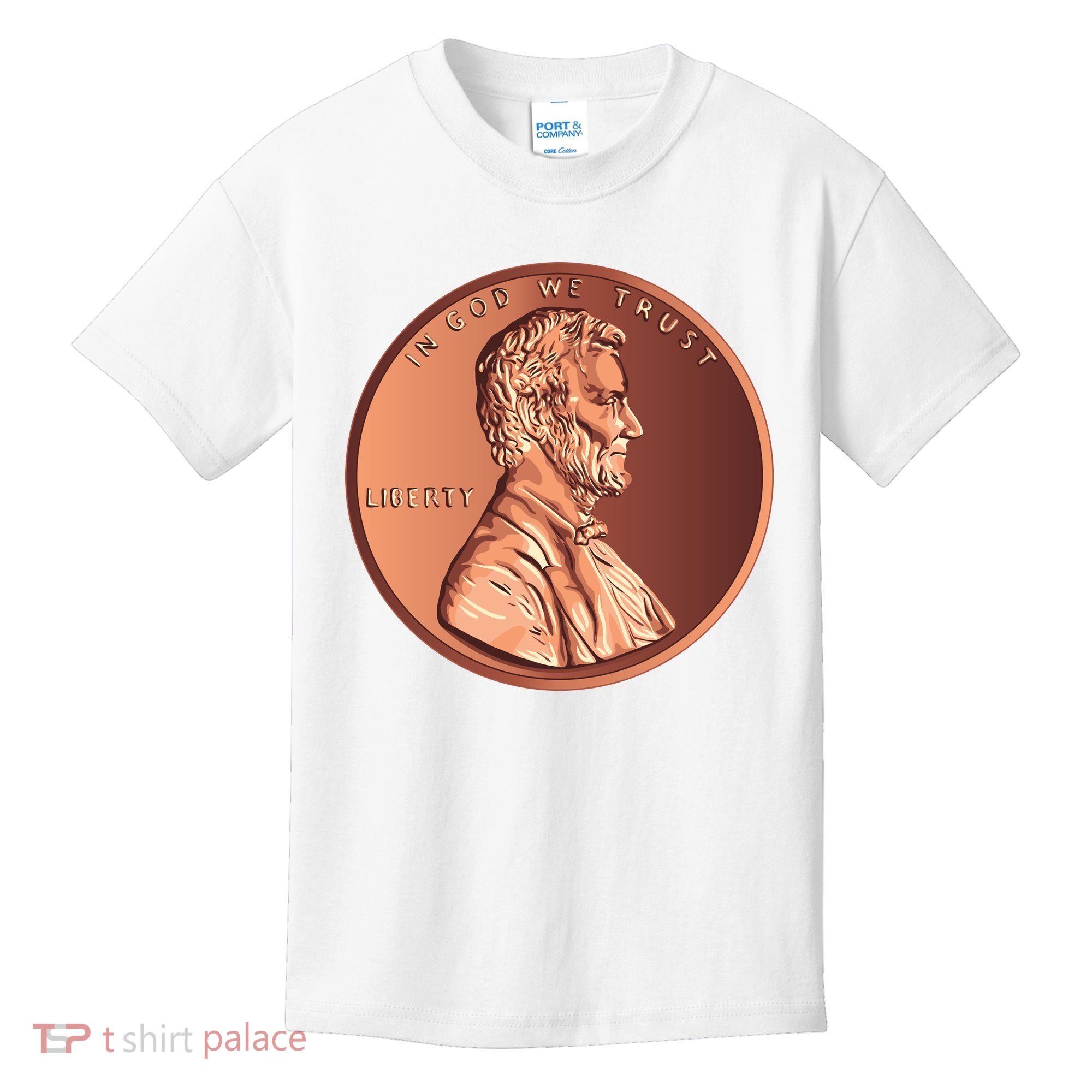Lincoln Penny Kids T-Shirt