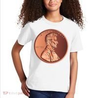 Lincoln Penny Kids T-Shirt thumb 2