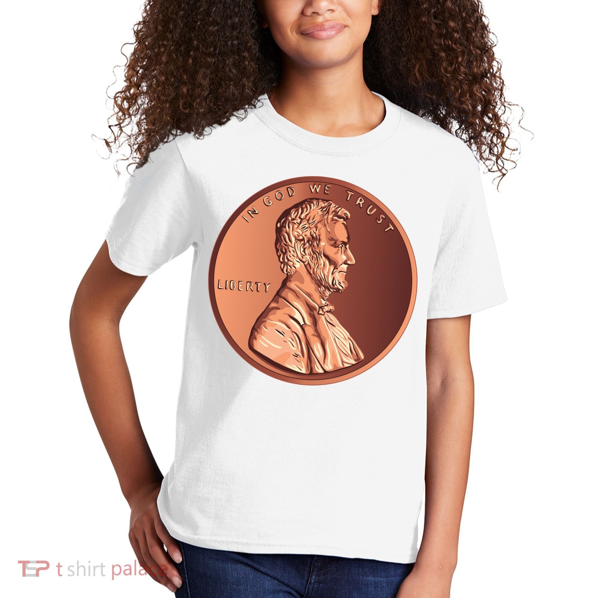 Lincoln Penny Kids T-Shirt