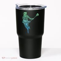 Lacrosse Player Tumbler thumb 0