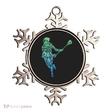 Lacrosse Player Ornament