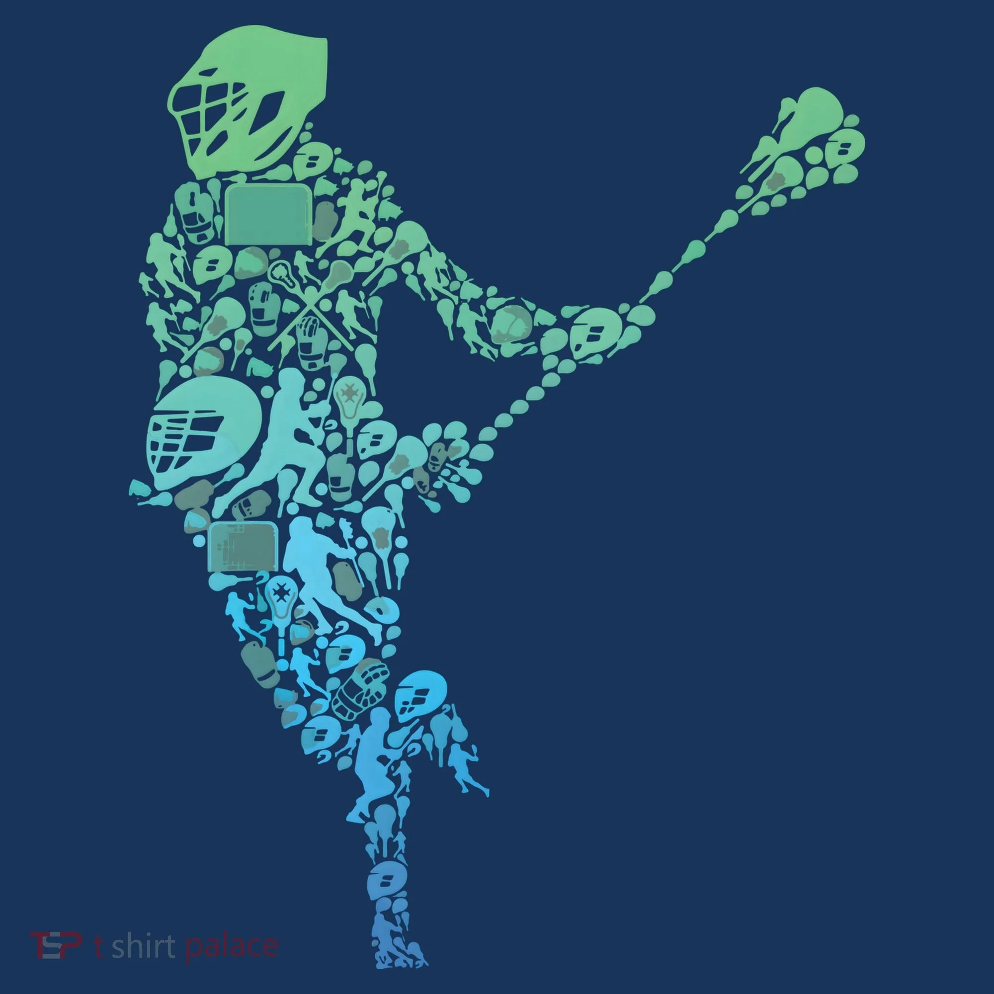 Lacrosse Player Doggie Tank