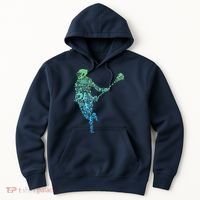 Lacrosse Player Hoodie thumb 0